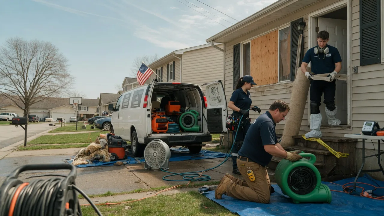 Water Damage Restoration in Vassar, MI near me